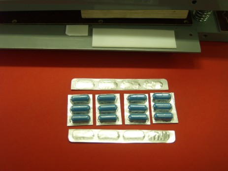 medical tablets in a blister pack